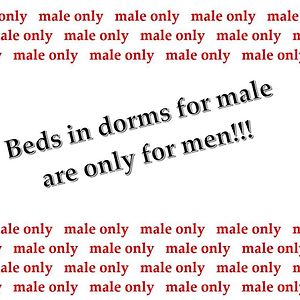 Gemenschappelijk Kamer Alleen voor Mannen